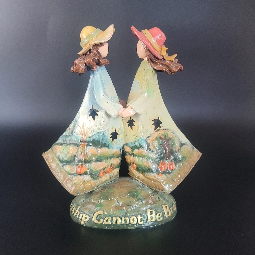Vintage Tin Works Metal Figurine
